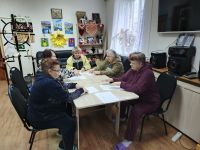 &laquo;Золотой возраст-острый ум&raquo;, занятие по нейробике в отделении дневного пребывания