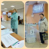 Получатели социальных услуг принимают участие в выборах 2026г.