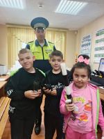 В гостях у сотрудников Госавтоинспекции Зубово-Полянского района