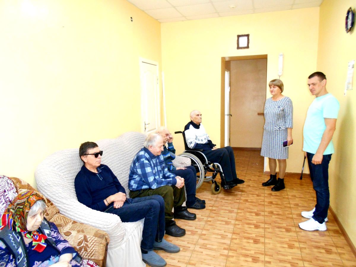 Встреча с Ковылкинской местной организацией Всероссийского общества слепых