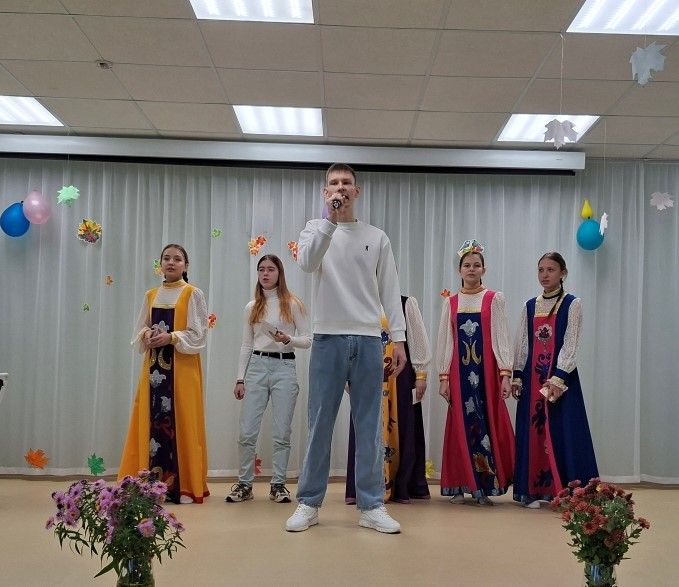 Поздравление  от  студентов Краснослободского аграрного техникума