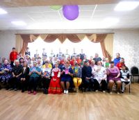Выступление волонтерского отряда