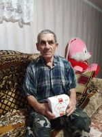 25 июня отметил свой 80 летний юбилей обслуживаемый АНО СОГ "Надежда" Ураев Михаил Алексеевич из села Алово Атяшевского района