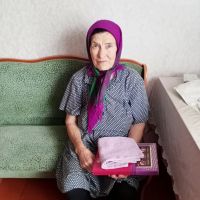 6 октября отметила свой 80 летний юбилей обслуживаемая АНО СОГ "Надежда" из села Дюрки Атяшевского района Пшеничникова Александра Ивановна
