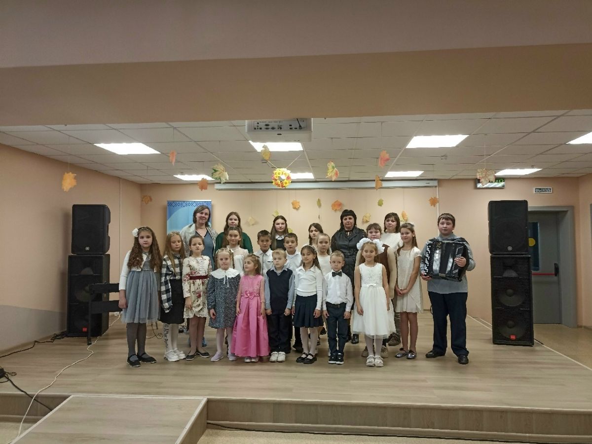 Концерт для проживающих в честь праздника Покрова Пресвятой Богородицы