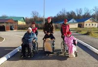 Прогулка для маломобильных проживающих