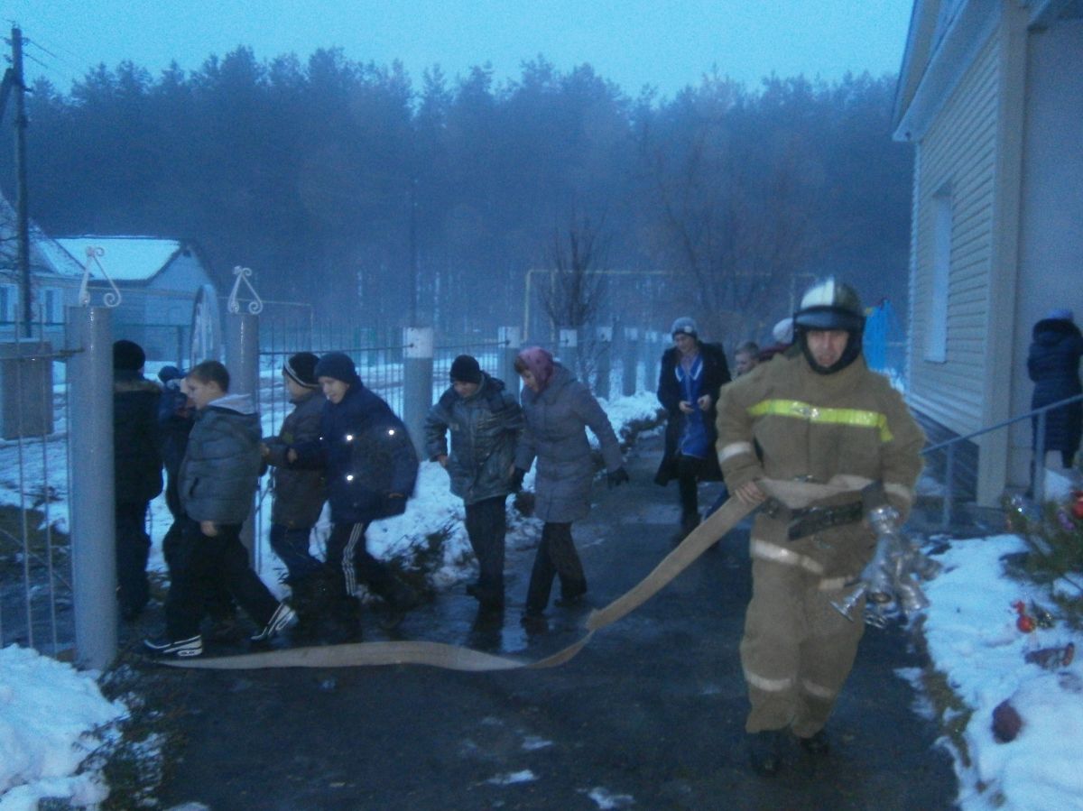 Занятие по пожарной безопасности прошло в ГКУСО РМ «Ельниковский социально-реабилитационный центр для несовершеннолетних»